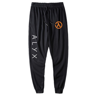 半条命Alyx半衰期steam2020网红VR游戏周边休闲裤子男小脚长卫裤