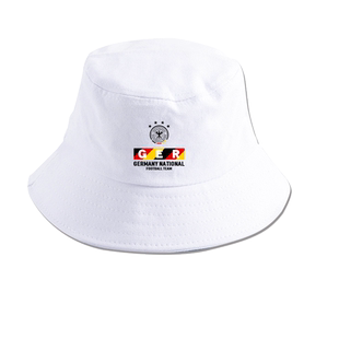 德国队欧洲杯日耳曼战车足球迷渔夫帽子男女盆帽防晒遮阳帽