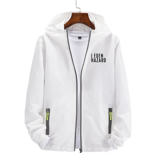 足球明星埃登阿扎尔连帽外套男女比利时切尔西球衣服薄款拉链夹克