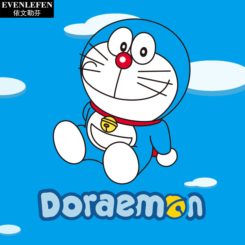 哆啦a梦日系潮流机器猫开衫卫衣