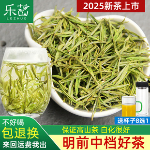 乐茁 白嫩【明前中档-安吉白茶】2025年新茶珍稀正宗高山茶叶250g