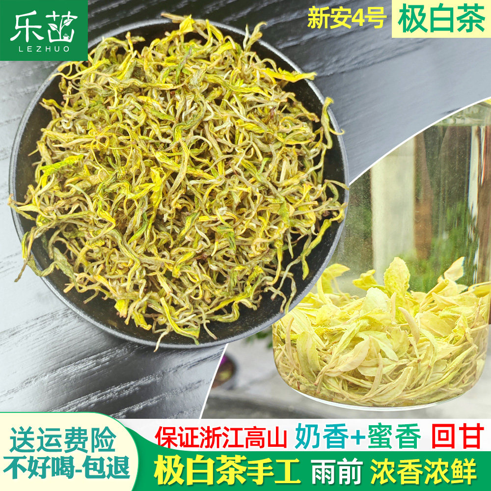 极白茶手工 奶香浓香【雨前口粮-金奖惠明茶】2026年新茶景宁白茶图片
