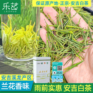安吉溪龙-防伪码-兰花香【雨前正宗安吉白茶】2025新茶珍稀茶叶