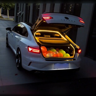 适用大众CC后备箱灯内饰氛围灯流水迎宾尾厢灯带跑马灯照明升级