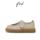 春季 D1228 新款 软底袋鼠鞋 fed深口单鞋 女款 女鞋 增高小皮鞋 ZCA735