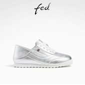 夏季 D0509 新款 运动休闲鞋 fed银色阿甘鞋 女款 女鞋 防滑德训鞋 ZC382
