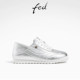 夏季 D0509 新款 运动休闲鞋 fed银色阿甘鞋 女款 女鞋 防滑德训鞋 ZC382