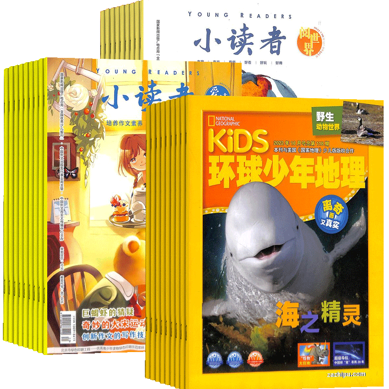 环球少年地理+小读者杂志组合