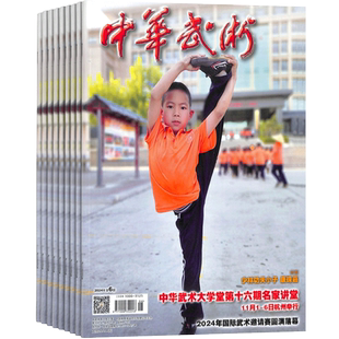 中华武术杂志 2026年3月起订1年共12期 民间武术 竞技武术搏击擂台武术技术理论新闻期刊书籍 杂志铺