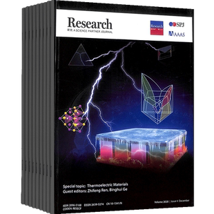 Research杂志订阅1年共4期 2026年1月起订 共6期 人工智能与信息科学 杂志铺微纳米新兴材料研究高水平突破性原创科研成果期刊
