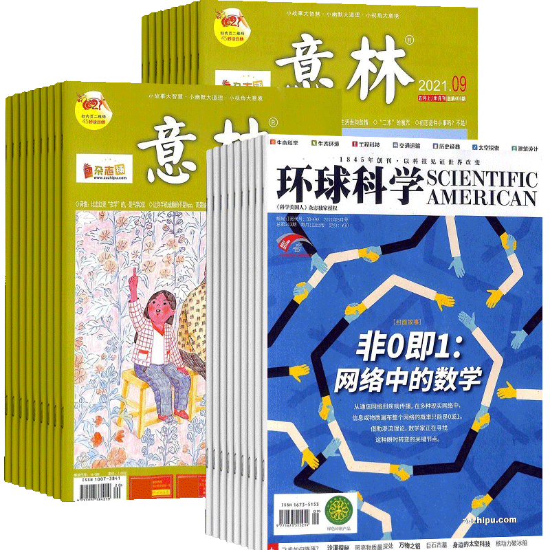 环球科学+意林杂志组合