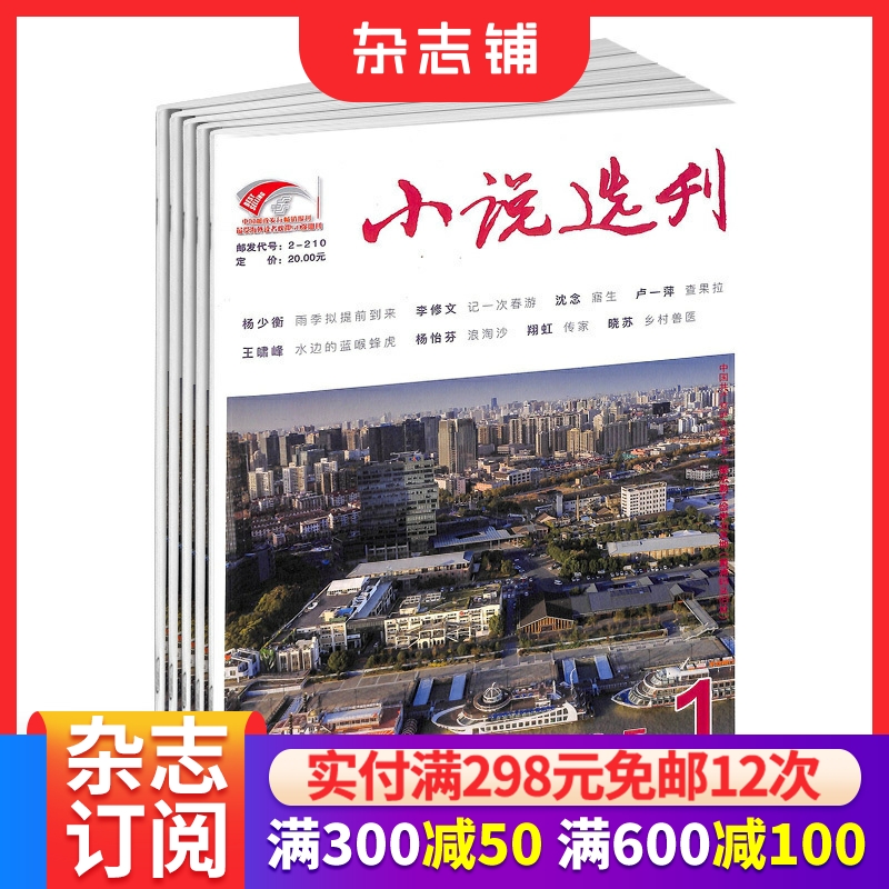 小说选刊杂志文学读物散文诗歌