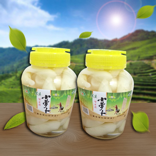 可口园新鲜天然兰溪传统腌制蔬菜腌萝卜酸辣泡菜脆萝卜920克瓶装