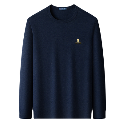 [桑蚕丝绵羊毛]梦特娇针织Polo衫