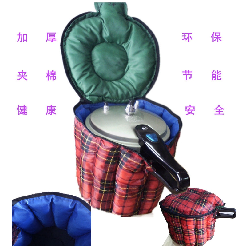 布包夹棉加厚桶套收纳车载保温袋