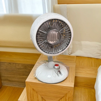 摇头夜灯风扇USB超静音三挡风扇