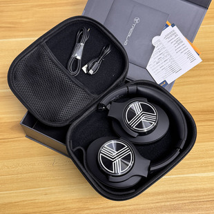 混合高端ANC主动降噪蓝牙音乐耳机 男女头戴式 原165美金 小羊皮