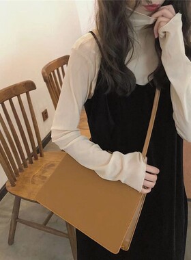 秋冬新款韩版两件套V领金丝绒吊带连衣裙长裙女宽松显瘦a字裙