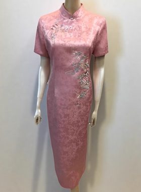 高贵旗袍裙喜服妈妈婚宴礼服