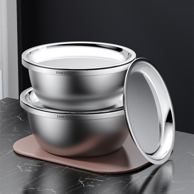 304不锈钢盆和面盆食品级加厚家用厨房打蛋盆油盆带盖铁盆洗菜盆,餐饮具,盆,淘宝优惠券,粉丝福利购,淘宝优惠卷