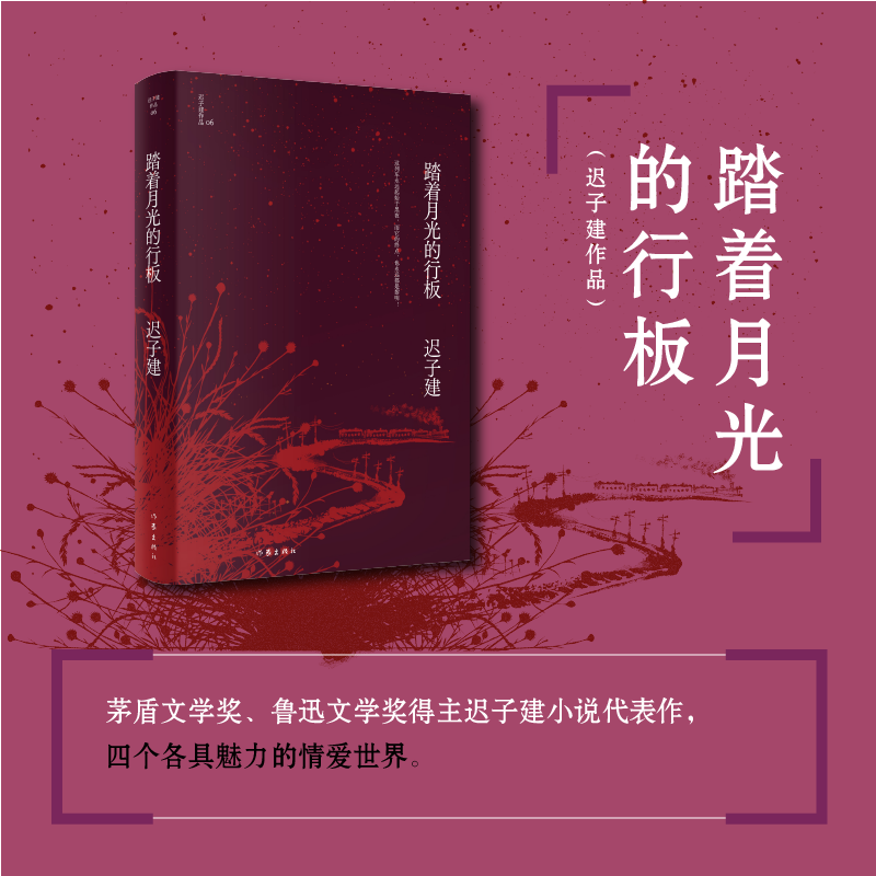 踏着月光的行板（迟子建作品）茅盾文学奖、鲁迅文学奖得主迟子建小说代表作，四个各具魅力的情爱世界作家出版社正版图书