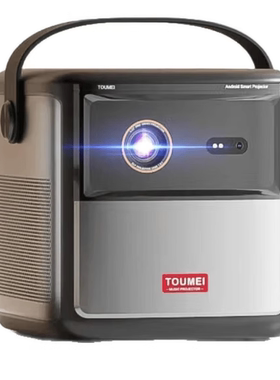 投美科技TOUMEI S8投影仪家用轻薄激光投影机真实高亮度内置电池15000mAh超大锂电池无线投屏1080P