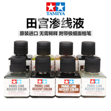 田宫 渗线液渍洗液稀释剂擦拭液 高达模型旧化制作工具 黑色87131
