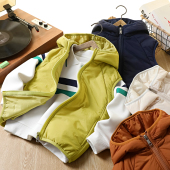 上衣儿童棉坎肩潮 帅气中大童冬装 2025新款 外穿男童连帽棉马甲冬季