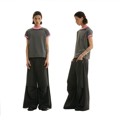 FUNKYFUN短袖时髦极简男女潮T夏