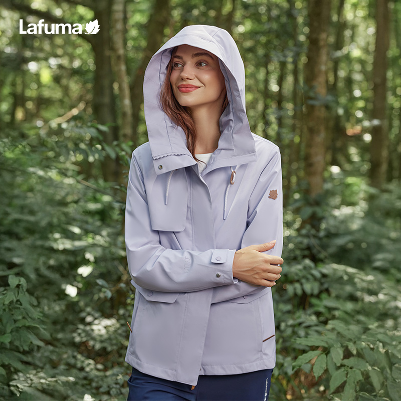 乐飞叶防水女士冲锋衣