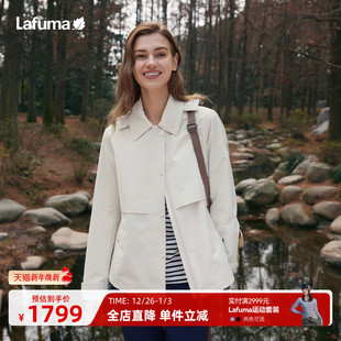 LAFUMA乐飞叶户外24秋冬Gore tex戈尔夹克女士防水防风风衣外套