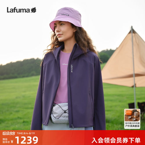 乐飞叶户外短款夹克女士