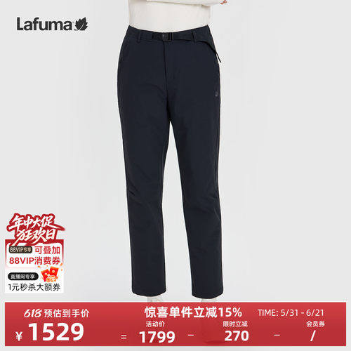 乐飞叶户外秋冬加绒棉裤子女