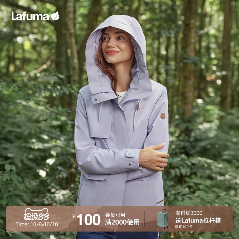 乐飞叶防水女士冲锋衣