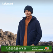 LAFUMA乐飞叶户外秋冬连帽抓绒衣男士 保暖卫衣运动休闲外套
