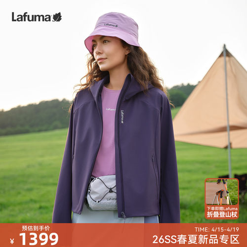 乐飞叶户外短款夹克女士