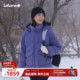 LAFUMA乐飞叶户外秋冬可拆卸帽防泼水防风羽绒服女士保暖防寒外套