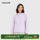 法国LAFUMA乐飞叶户外秋冬连帽半拉链薄款 T恤女士保暖卫衣运 长袖