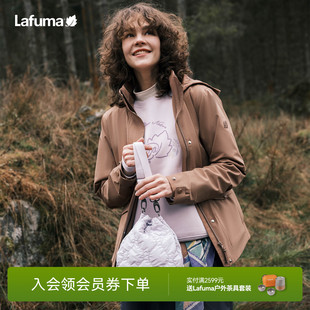 束口绗线小包 LAFUMA乐飞叶户外秋冬运动休闲斜挎包女士单肩包时尚