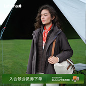 法国LAFUMA乐飞叶户外女士防风防水三合一冲锋衣内里棉服保暖外套