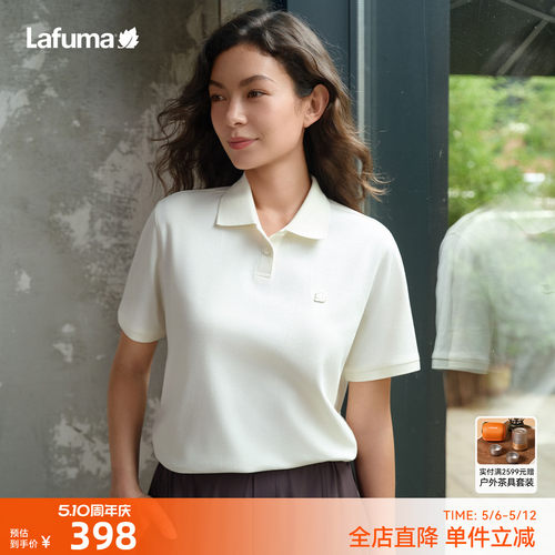 乐飞叶户外polo衫女凉感抗菌