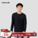 LAFUMA乐飞叶户外百搭圆领长袖 T恤男士 运动露营登山徒步上衣