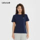Lafuma乐飞叶户外舒适圆领短袖 T恤女下摆开叉夏季 运动休闲上衣
