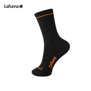 LAFUMA乐飞叶户外中筒袜女士跑步健身拼接抗菌袜子秋冬