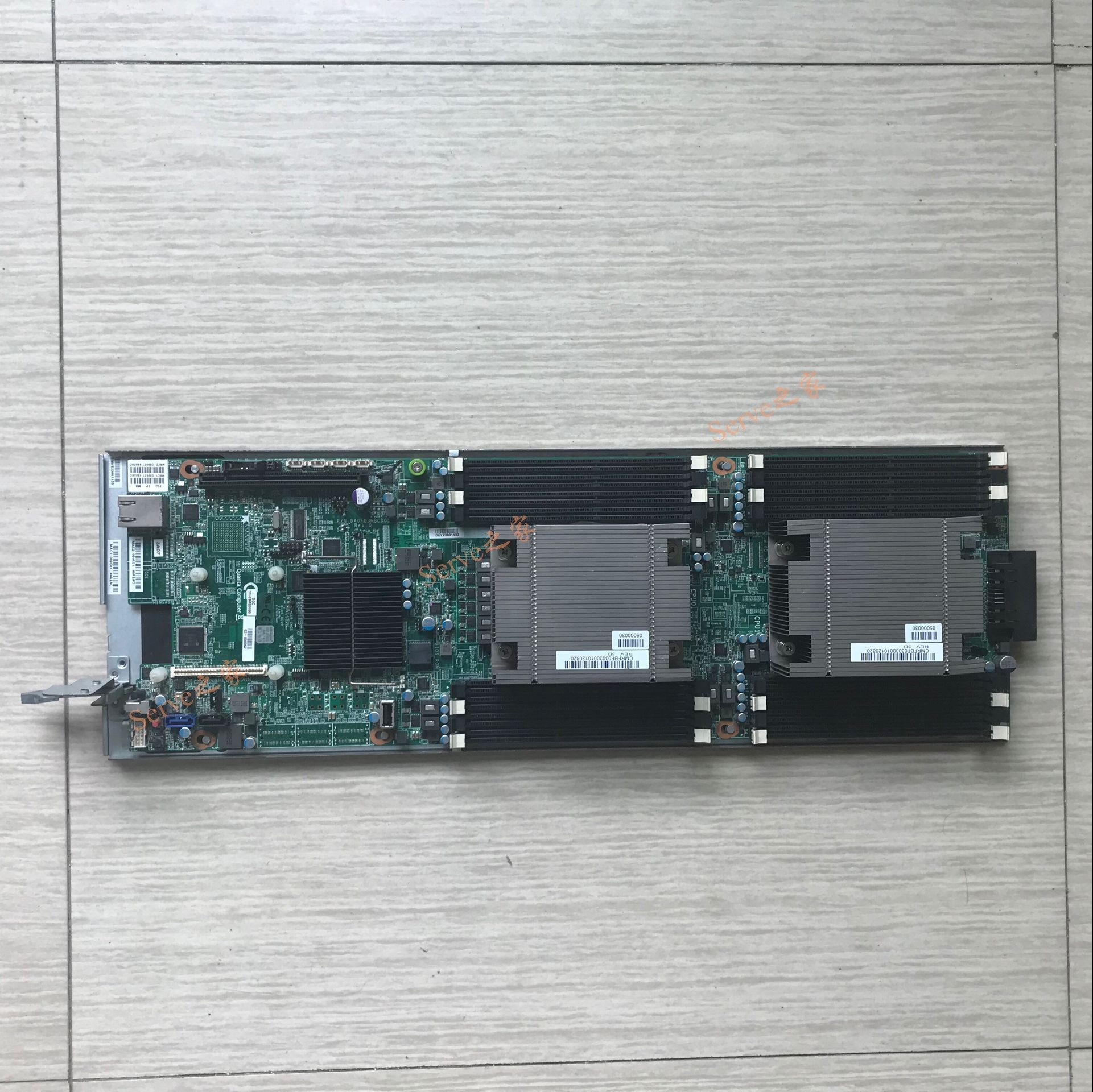 广达双子星 节点服务器 双路2011主板e5-2680v2 游戏多开模拟挂机