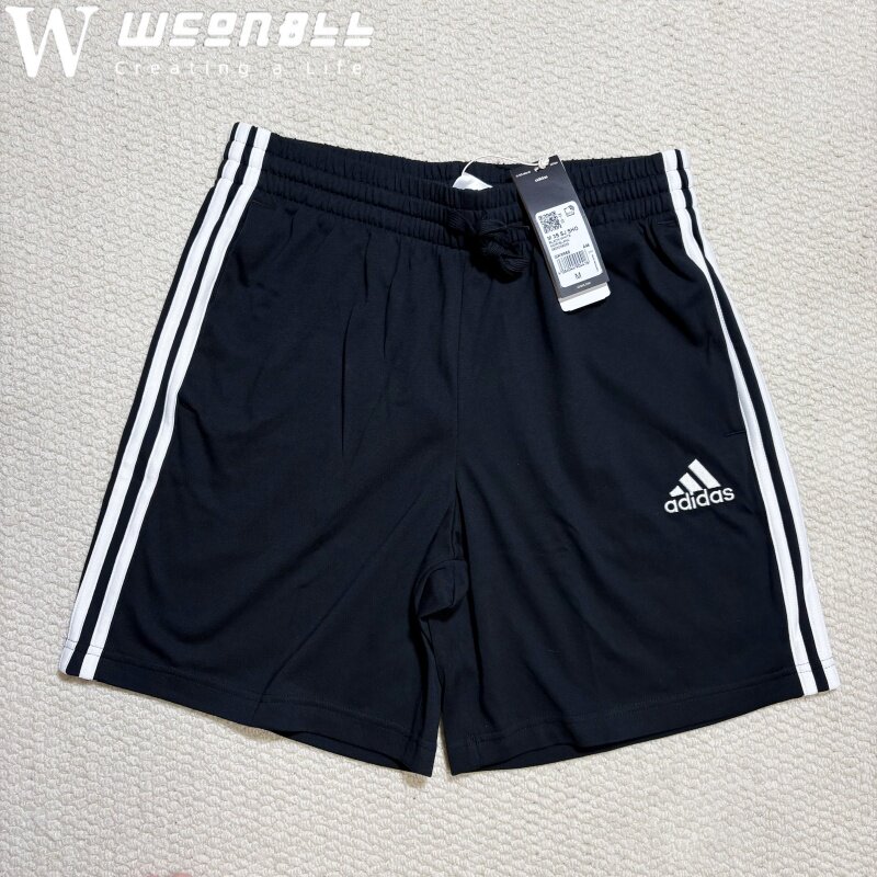 Adidas/阿迪达斯正品男子训练透气舒适针织运动短裤GK9988
