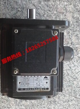 丹东山川电机YSJ80-4 夹紧电机0.75KW中捷摇臂钻床Z3040/3050电机