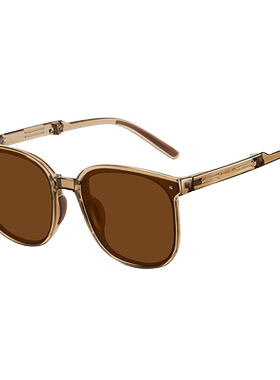 byza旗舰店偏光圆形时尚蕉下同款