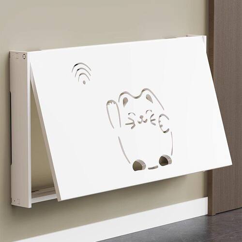 wifi电表箱电闸装饰画挂画弱电遮挡箱网线盒盖板信号多媒体箱遮丑