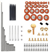 中音次中音萨克斯螺丝簧片皮垫轴棍配件维修工具